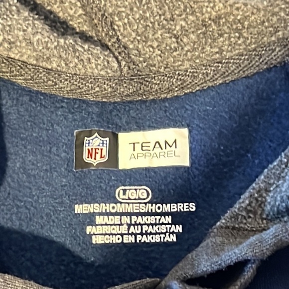 NFL Mens New England Patriots Hoodie Size Large - Picture 7 of 12